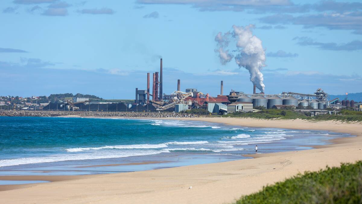 BlueScope would need fifteen times its current electricity demand to produce 'green steel' solely from renewable energy. Picture by Wesley Lonergan