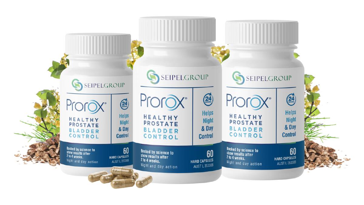 Prorox can help reduce symptoms of overactive bladder by improving the tone of the bladder muscle and surrounding areas. Picture supplied