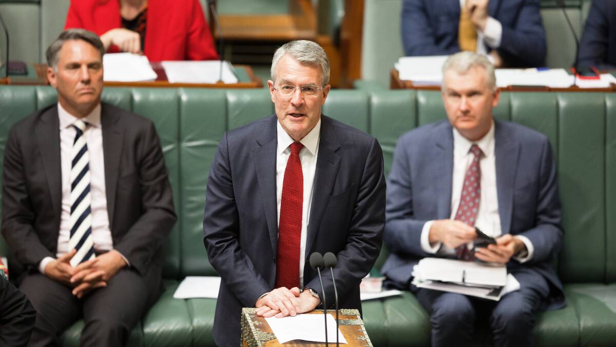 Attorney-General Mark Dreyfus during question time on Wednesday. Picture by Sitthixay Ditthavong
