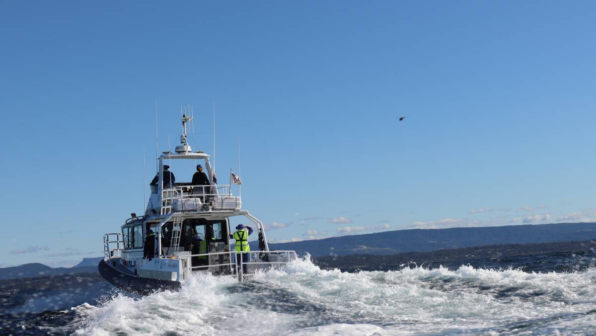 Marine Rescue vessel Jervis Bay 41. File image supplied