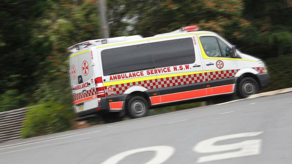 Crash: Paramedics were called to an accident on the Primbee Bypass just before 6.45pm. Picture: File