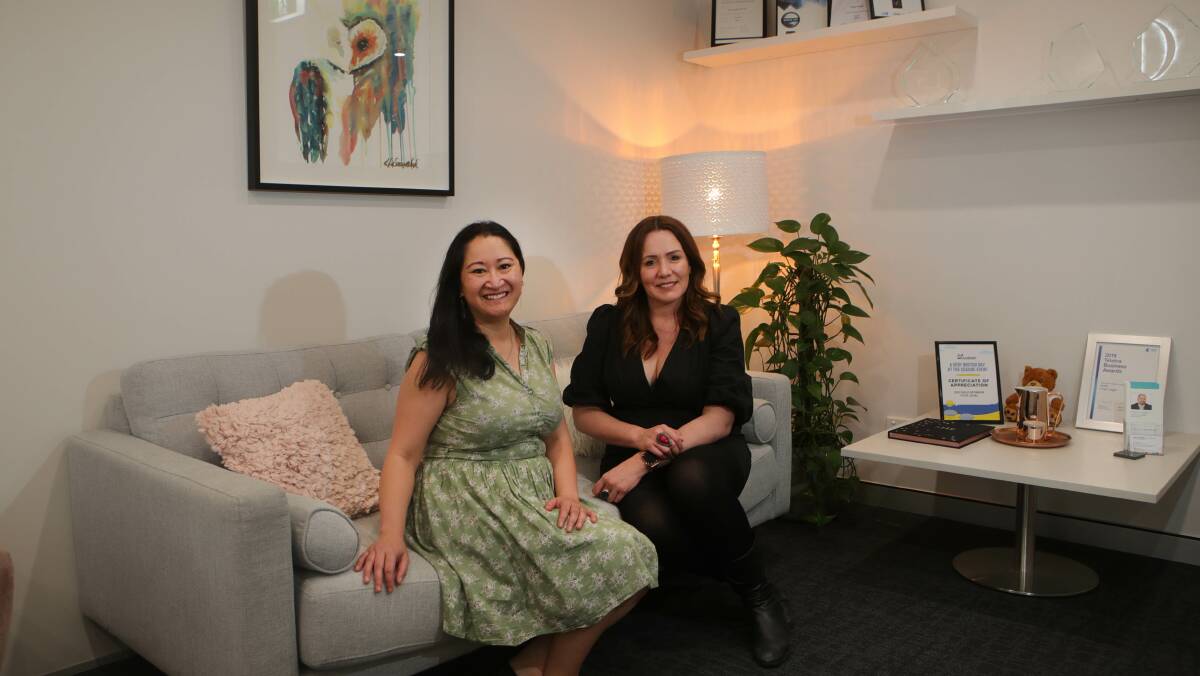 Mentor program: From left: Phuong Barraclough and Diana Foye are part of a new mentorship program. Picture: Sylvia Liber