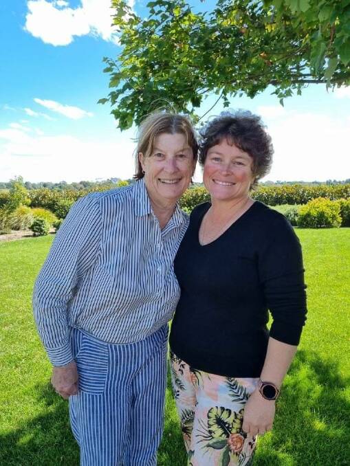 Kylie Magill and her mum, Maureen Skuse. Picture supplied