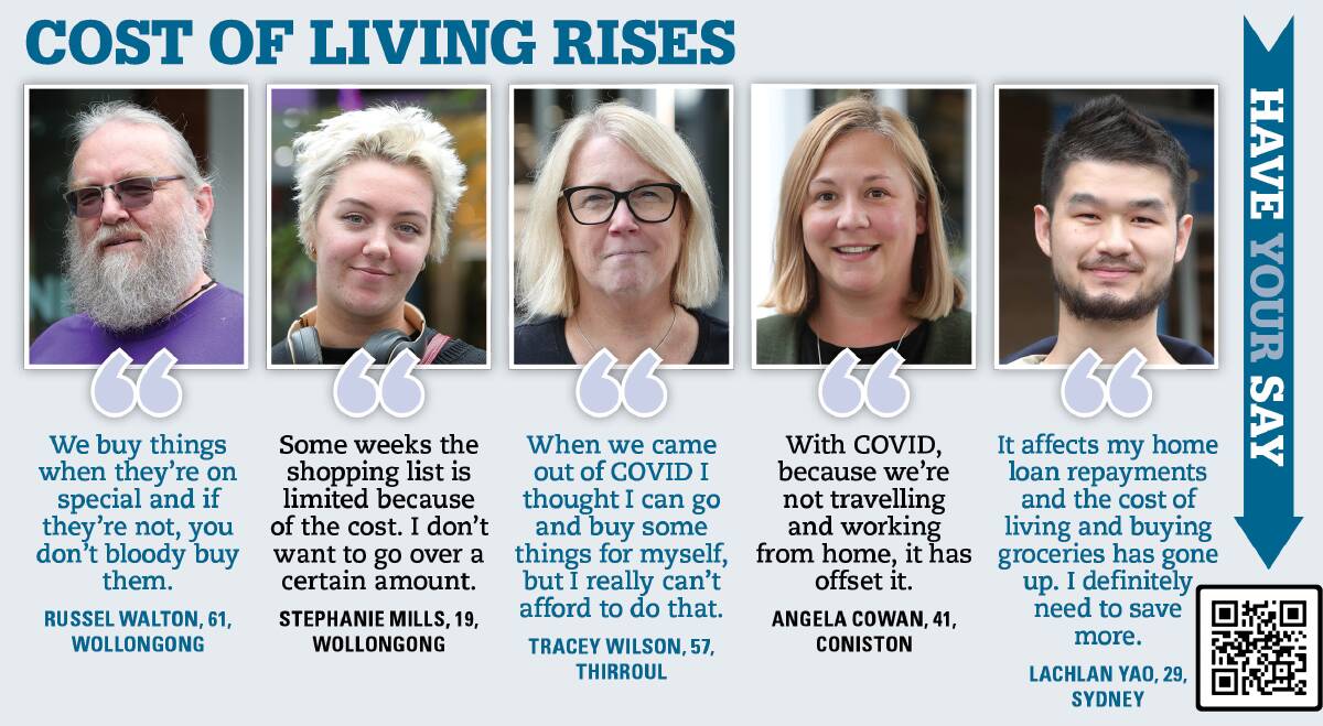 Soaring cost of living: Illawarra voters reveal why they're worried