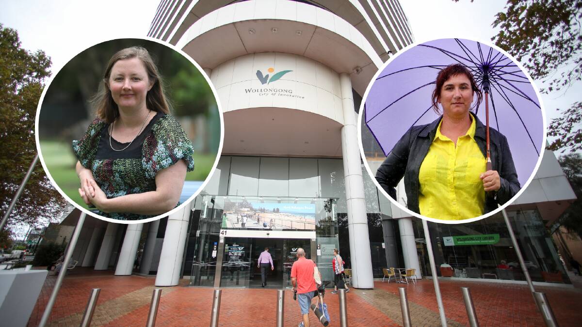 Cath Blakey (left) and Mithra Cox (right) announced they will retire at the upcoming local government elections. Pictures from file
