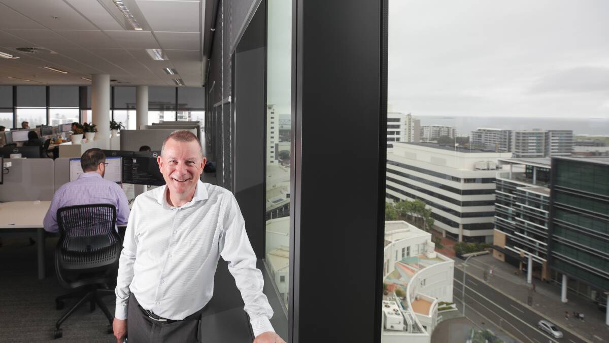 Craig Rice pacific operations leader for Mercer in the company's new offices in Lang's Corner. Picture by Adam McLean