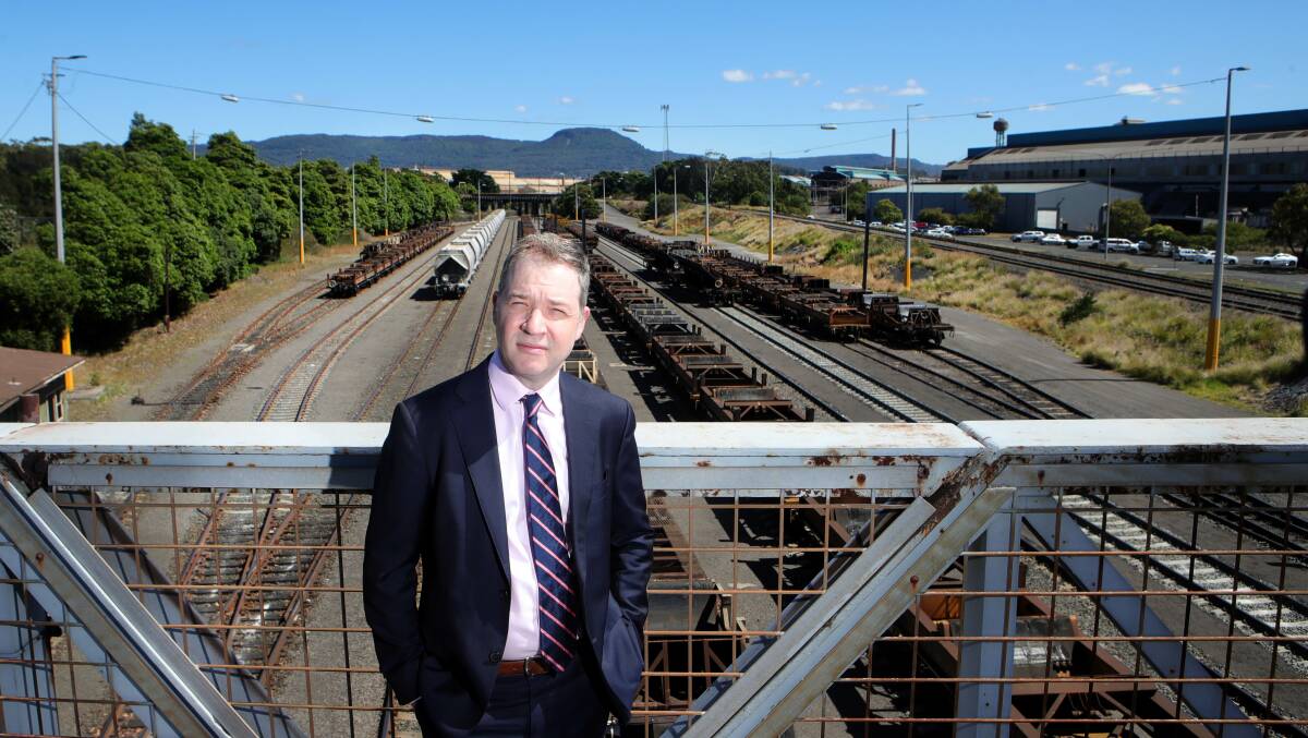 Business Illawarra executive director Adam Zarth said the region is hamstrung by its vulnerable rail network. Picture by Sylvia Liber