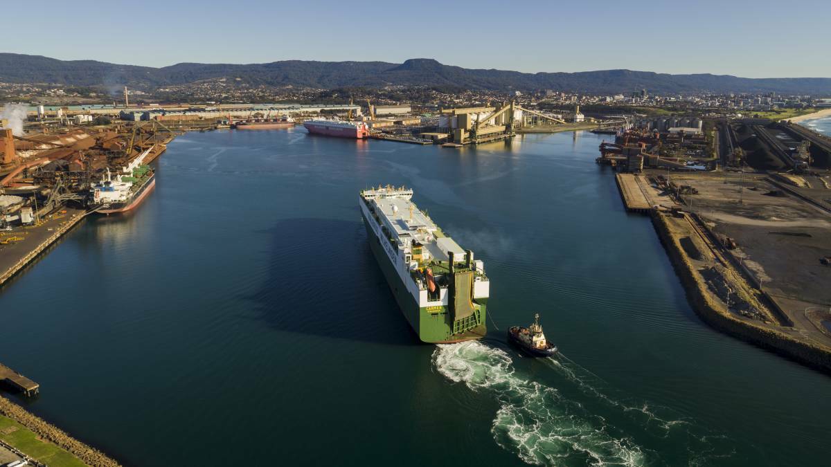 NSW Ports' 40 year vision for Port Kembla sees an increasing number of cars coming through Port Kembla. Picture supplied