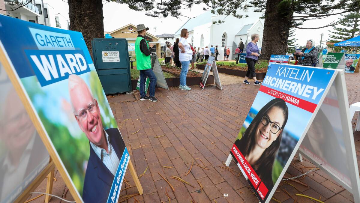 The two hopefuls for the seat of Kiama will have to wait until Monday to get any closer to a result. Picture by Adam McLean