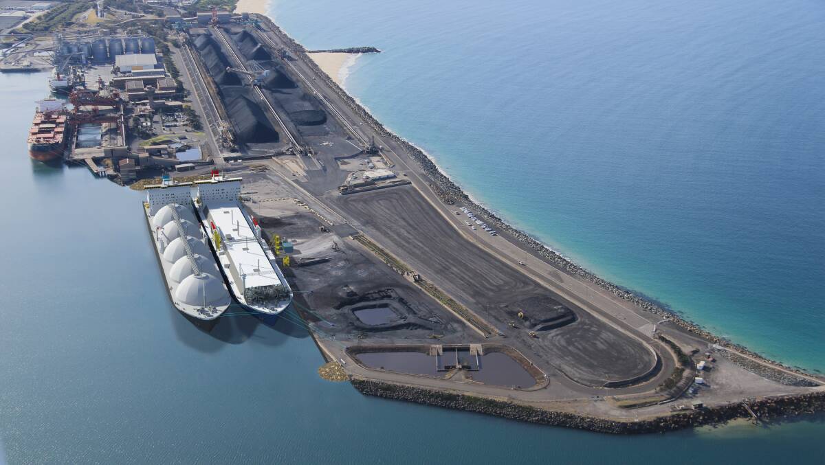 Gas price: A future gas import terminal (pictured) could reduce pressure on prices, but high levels of volatility are leaving manufacturers asking for more urgent action. Picture: File