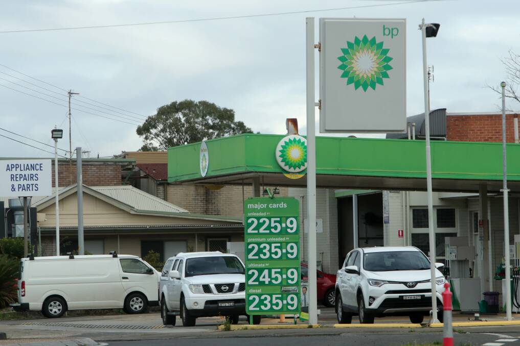 Record prices: Wollongong has some of the most expensive fuel in NSW. Picture: Sylvia Liber