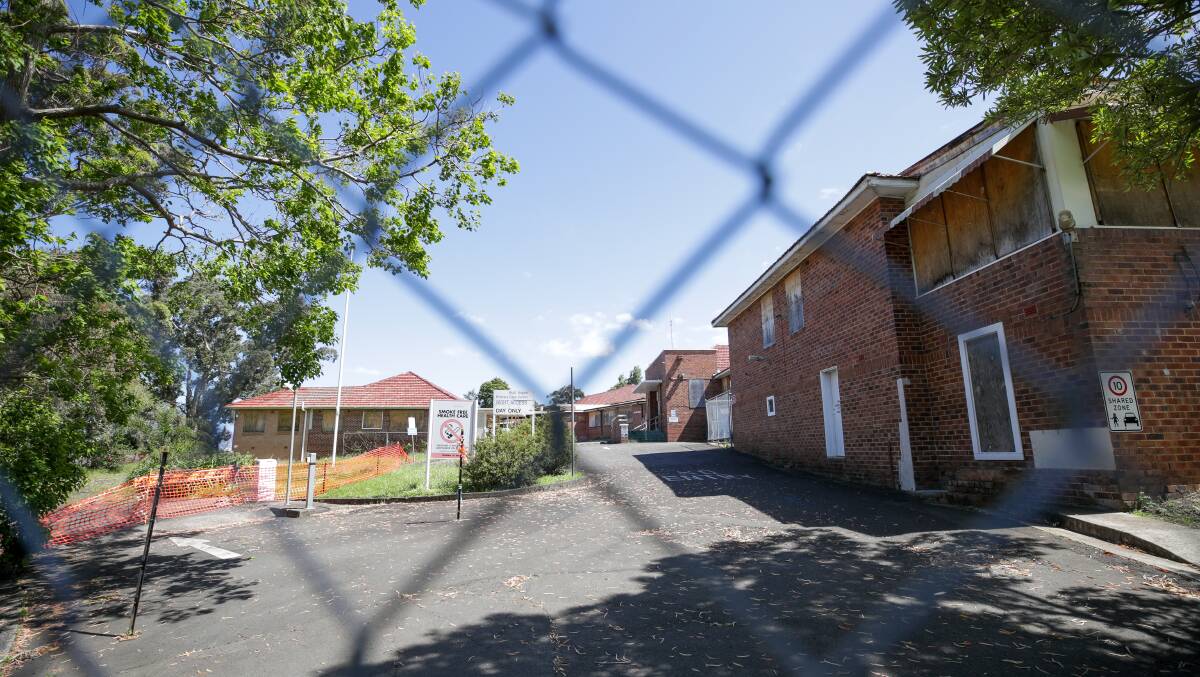 The old Bulli Hospital site is one location where land surplus to NSW government requirements has been turned over for housing. Picture by Adam McLean