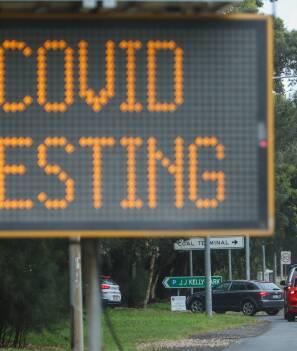 Daily numbers: Case numbers are down in the Illawarra Shoalhaven however hospitalisations are up. Picture: Adam McLean
