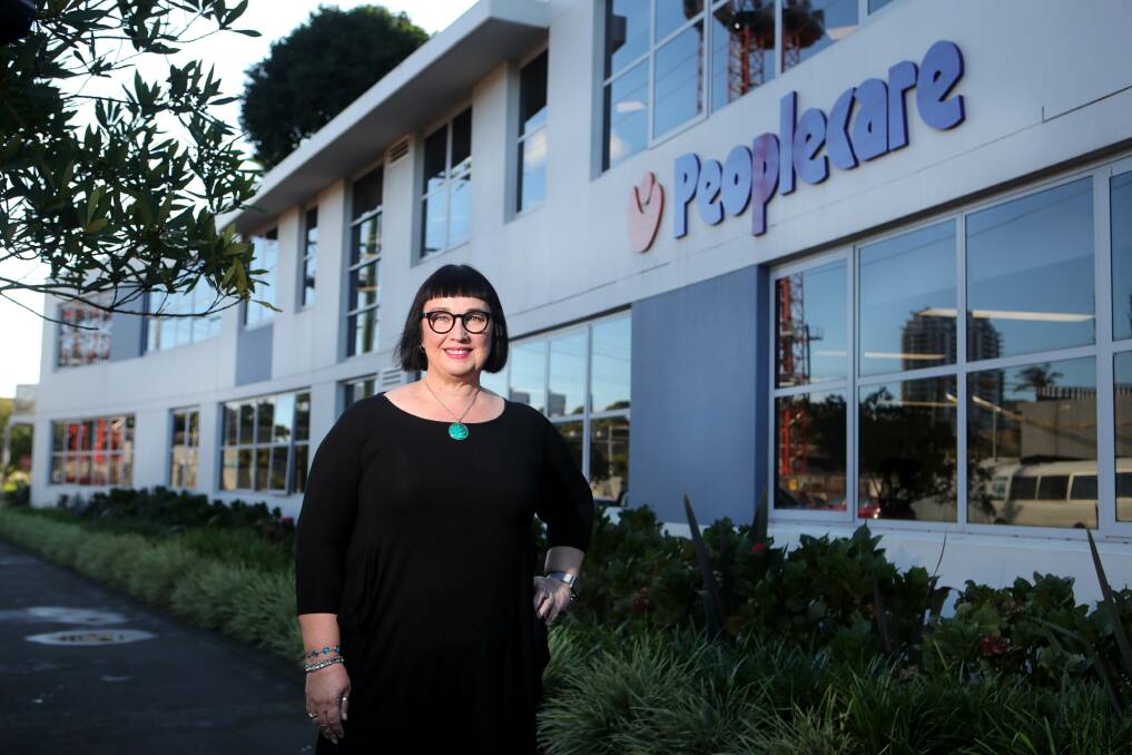 Singular focus: Anita Mulrooney has led customer service PeopleCare, winning national awards for her approach. Picture: Sylvia Liber