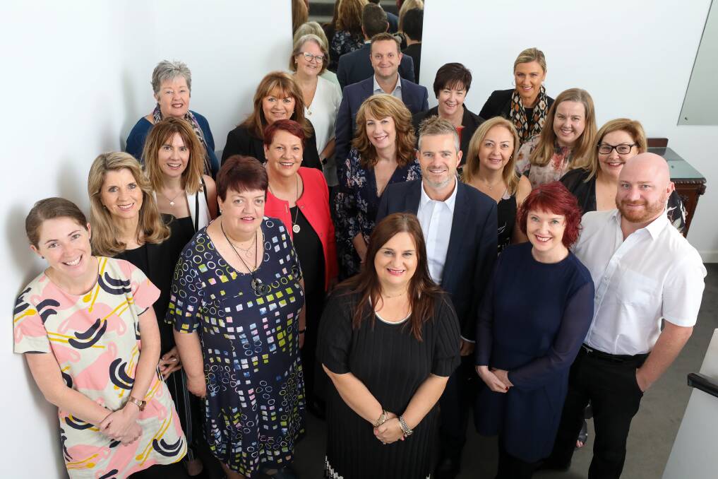 Tough decisions: The judging panel has to select from 60 outstanding businesswomen. Picture: Adam McLean