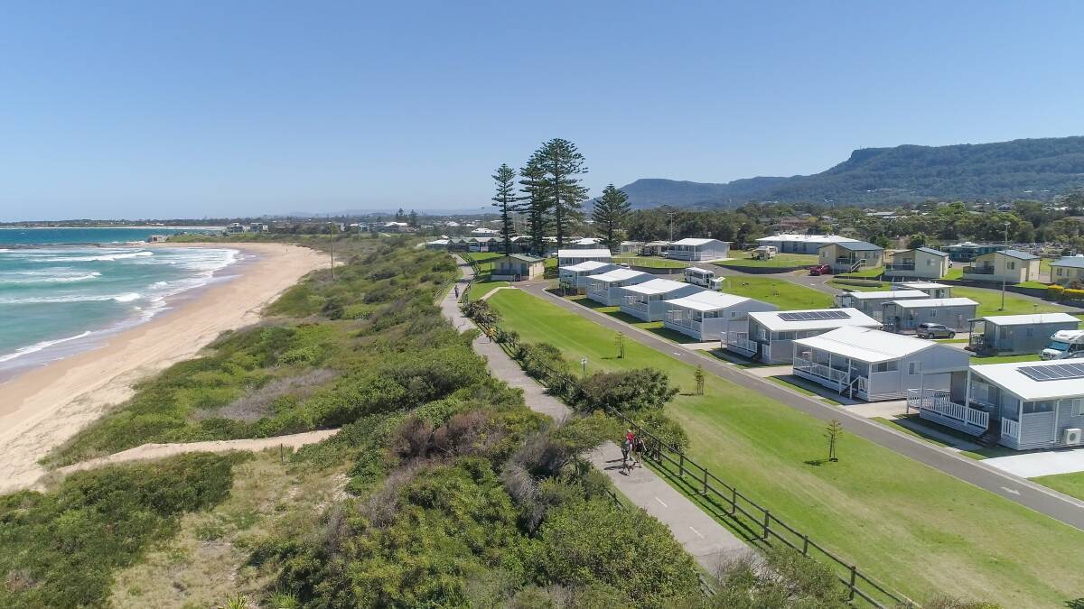 Open to all: Wollongong Council-owned Tourist Parks will be accepting Stay NSW vouchers. Picture: Wollongong City Council