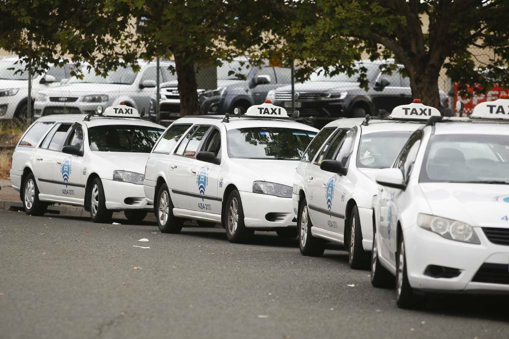A thing of the past?: The taxi industry says there will be less incentives for drivers to wait at ranks if the industry is further deregulated. Picture: Anna Warr 