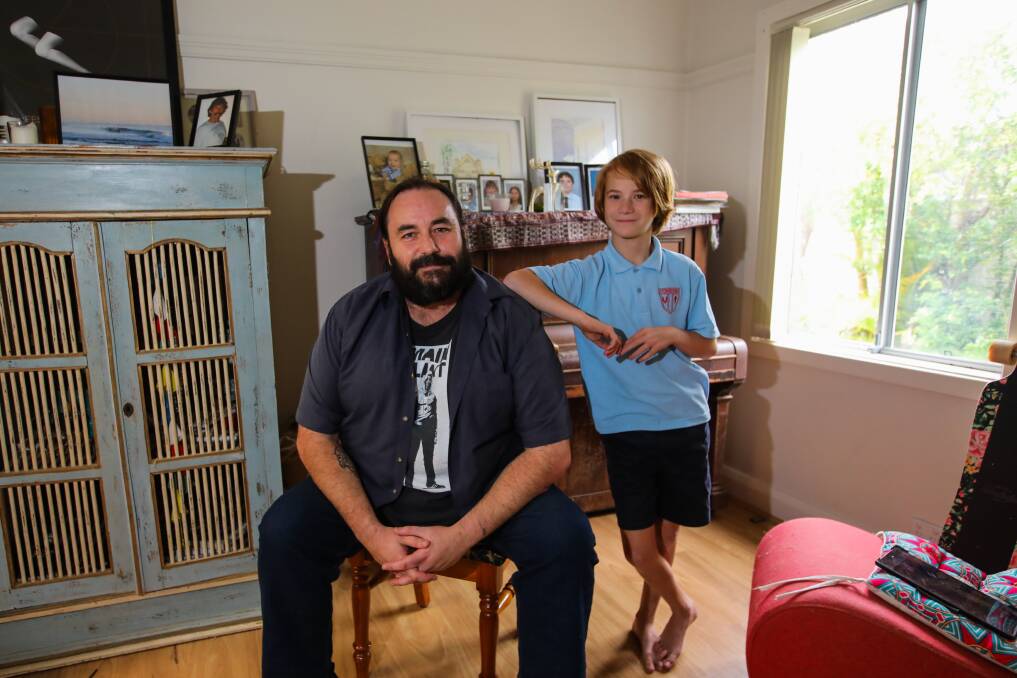 Under pressure: Daniel Judge and son Luke Haukkamaa have seen costs rise in the past 12 months. Picture: Wesley Lonergan