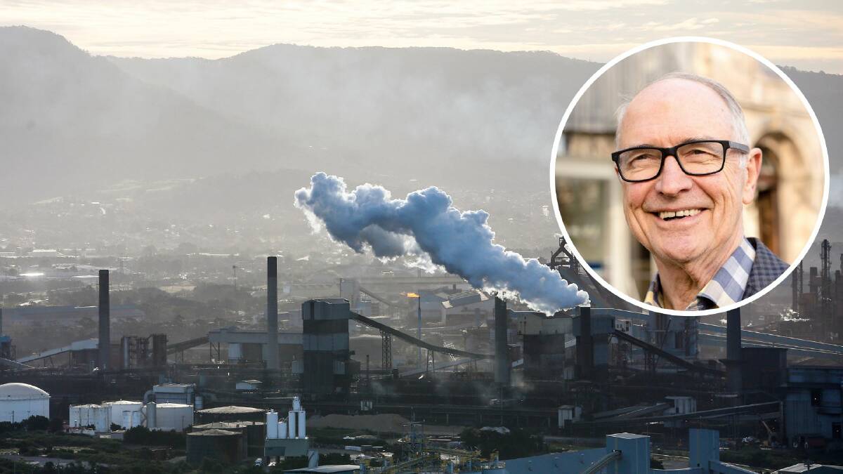 Ross Garnaut said Port Kembla would be central to Australia's future as an industrial powerhouse producing vast quantities of green steel.