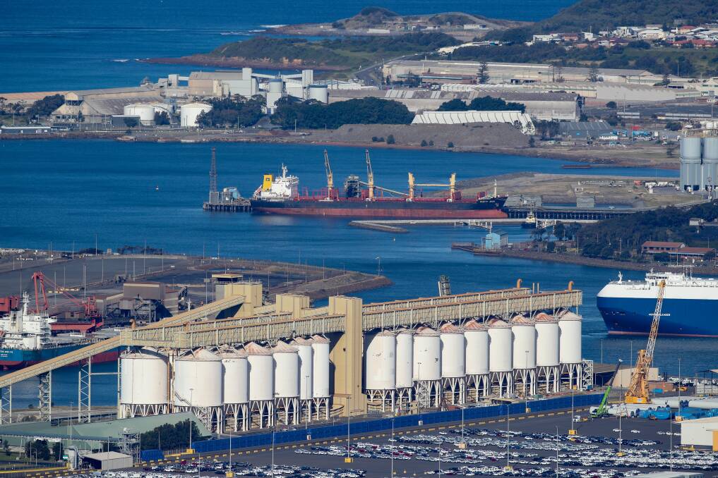 Freight task: Discussions will hone in on how Port Kembla will support the movement of goods across NSW. Picture: File