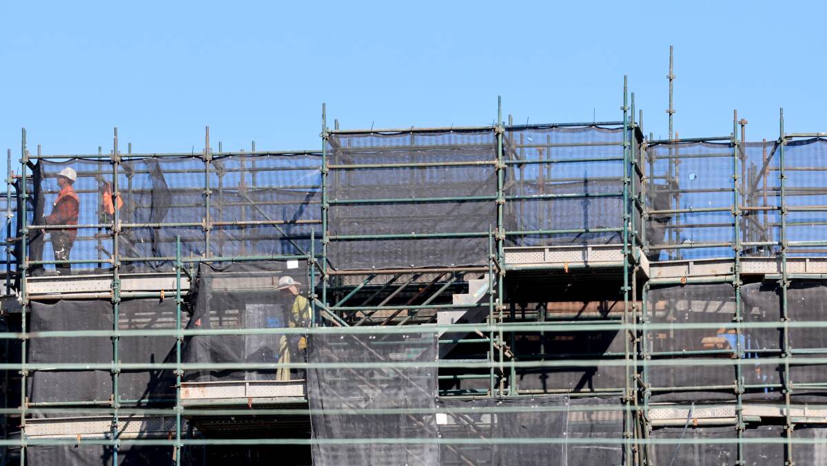 2023 saw a rush of building firm insolvencies and collapses in the Illawarra as high costs and tight margins challenged the construction sector. File picture by Sylvia Liber