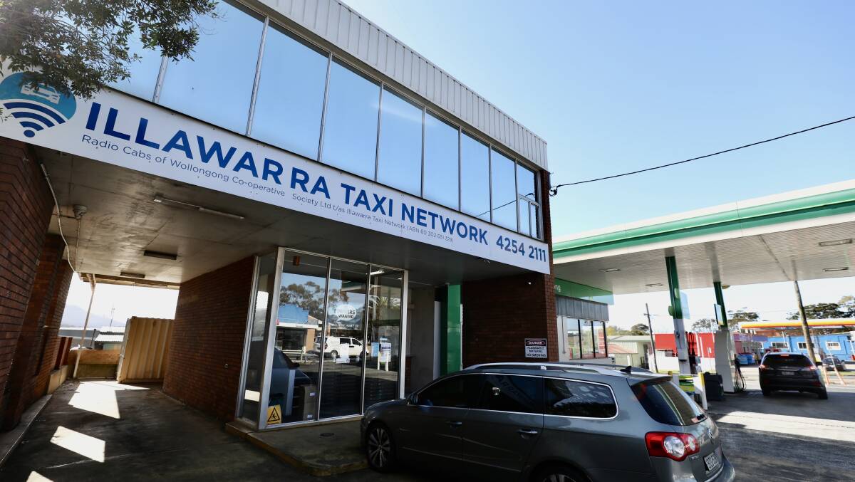 Court: A woman threatened to blow up the Illawarra Taxi Network and the service station it shares a location with. Picture: Adam McLean