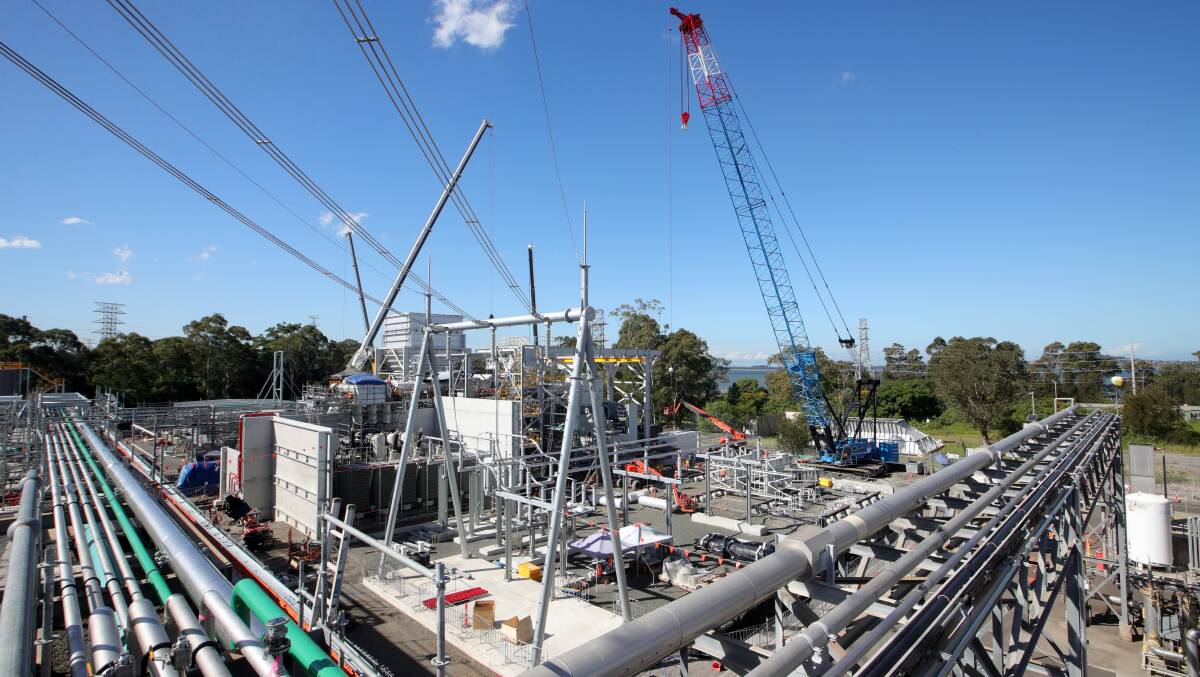Tallawarra B will run on a blend of natural gas and hydrogen. Picture by Sylvia Liber