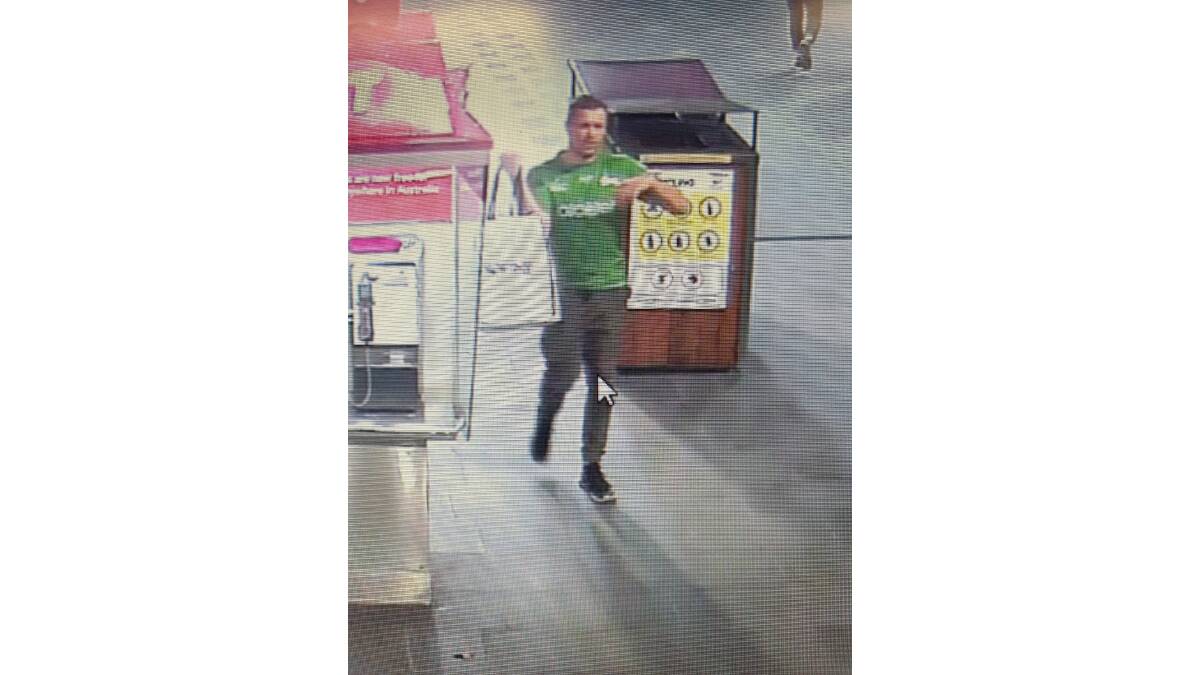 Police appeal: Do you know this man? Picture: Wollongong Police