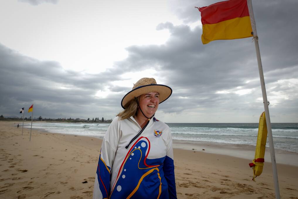 Jemma Oldroyd has been volunteering at Shellharbour Surf Club since she was a teenager. Picture: Adam McLean