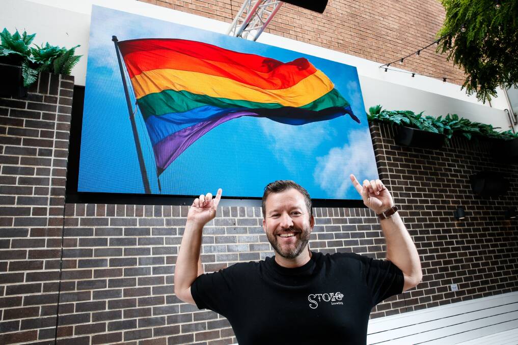The Illawarra Hotel publican Ryan Aitchison is excited that the venue will be hosting a special Mardi Gras viewing party. Picture: Anna Warr