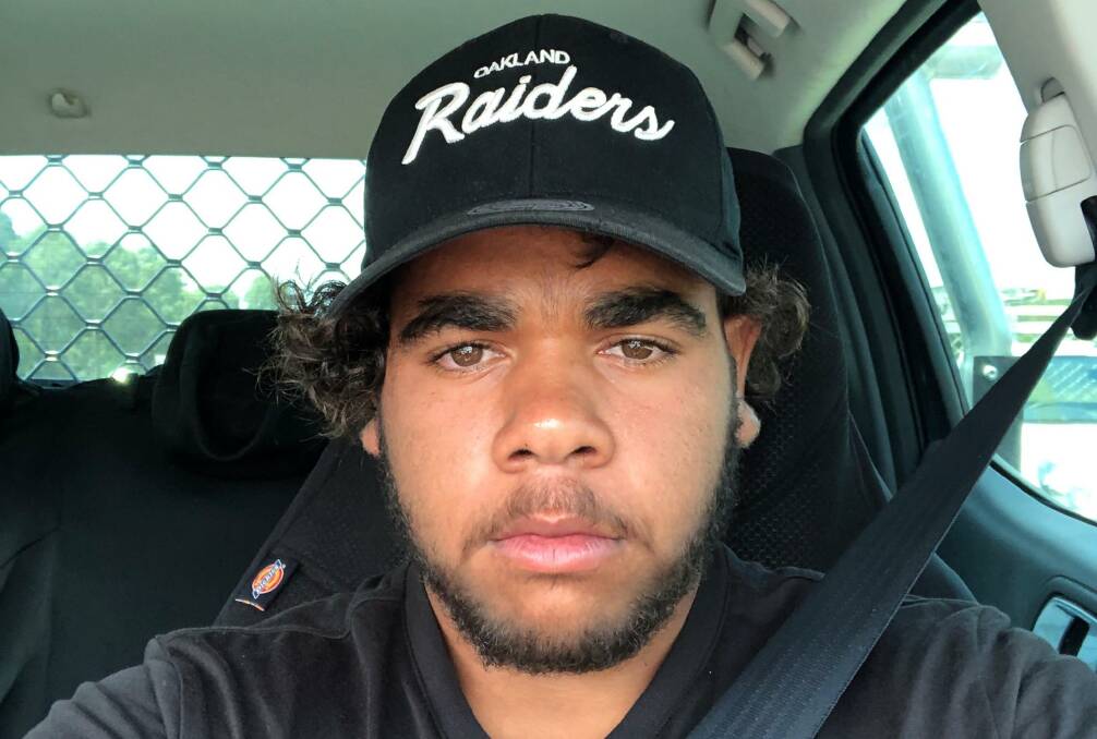 Murraydjah Kirby was arrested at Ingleburn Hotel in June last year after he became a wanted man by police. Picture from Facebook.