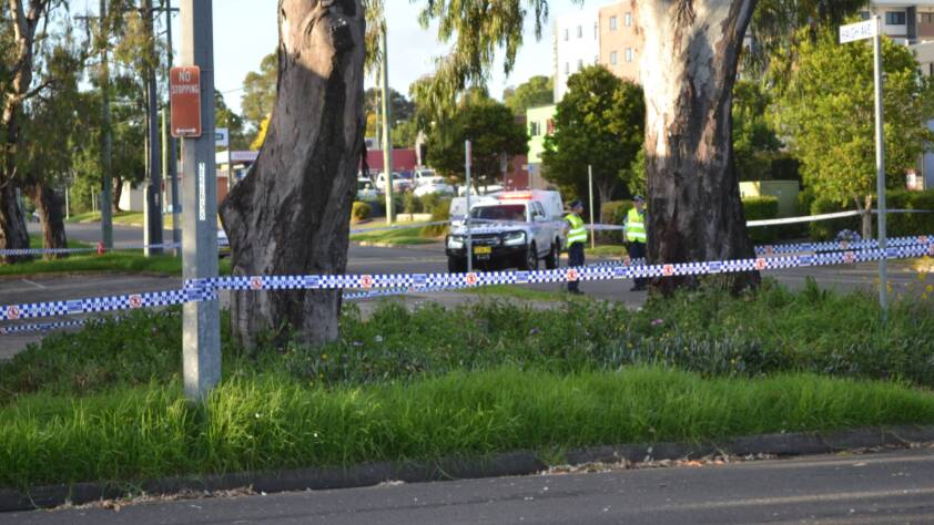 A crime scene was established at Nowra Lane on January 4 last year. Picture by Kathy Sharpe.