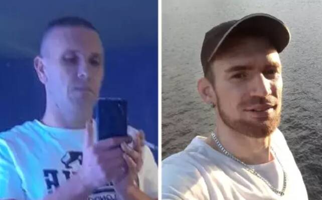 Sky Nikola Bozinov (left) and Luke Paul Krajnovic (right). Pictures from Facebook