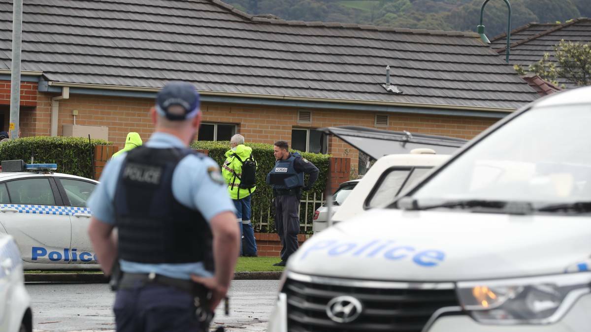 The 90-minute Bulli siege in October last year triggered a multi-agency response and sent a nearby childcare centre into lockdown. Picture by ACM.