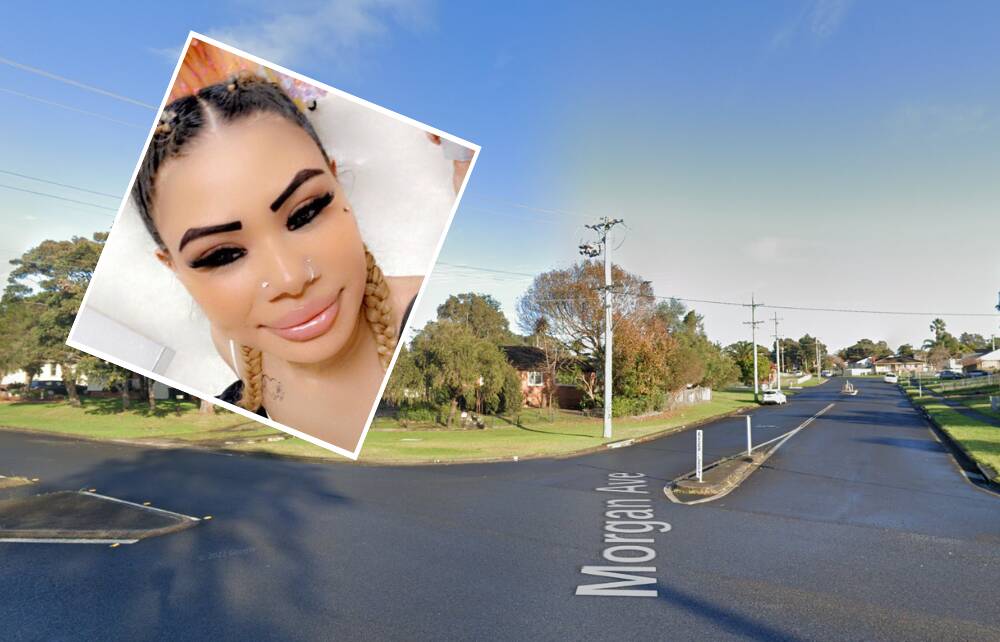 The victim was approached by Christine Gomez on the intersection of Landy Dr and Morgan Ave, Mt Warrigal last month. Pictures from Google Maps and Facebook.