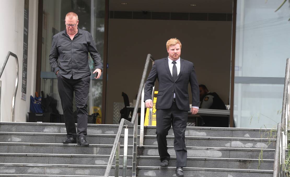 Rob Beveridge supported his son Jaydon Beveridge in court on Tuesday where he appealed the severity of his sentence. Picture by ACM.