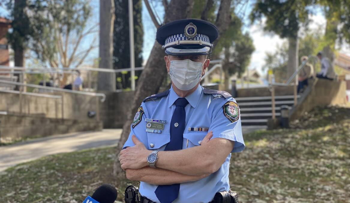 FALSE POSITIVE: South Coast Police District Commander, Superintendent Greg Moore confirmed the case was a false positive on Tuesday, August 10. Image: Grace Crivellaro