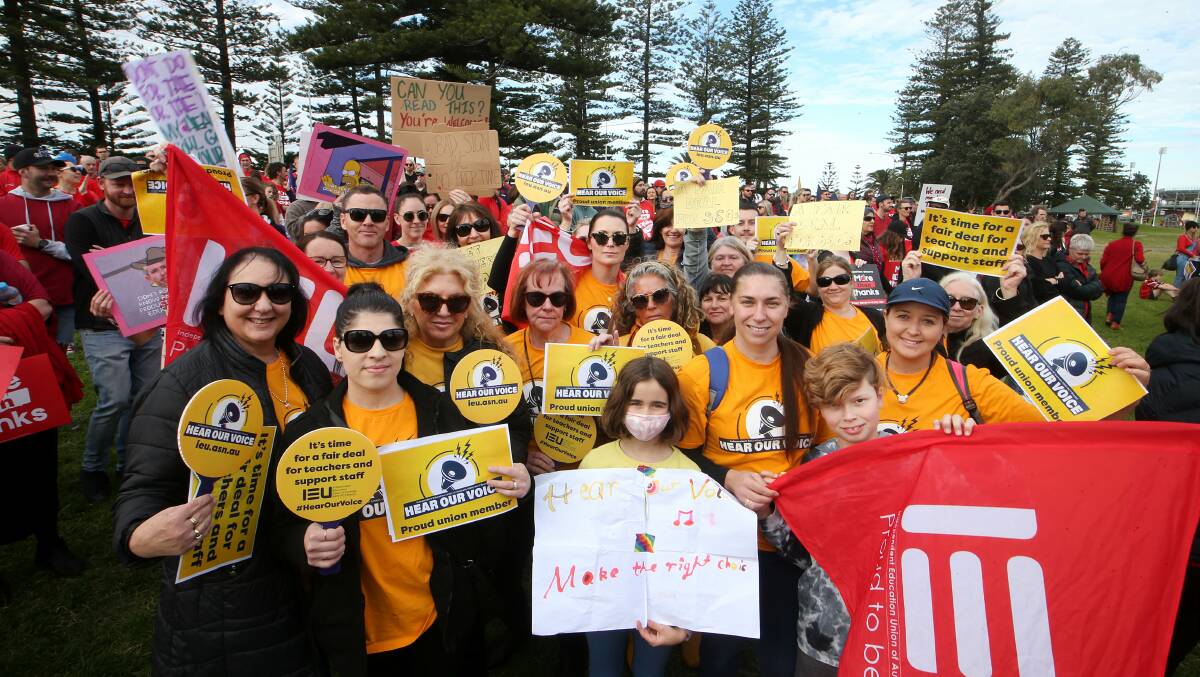 All the pictures of teachers taking over Burelli St for historic strike