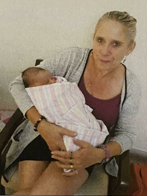 Denise Brameld pictured with one of her grandchildren. Picture supplied