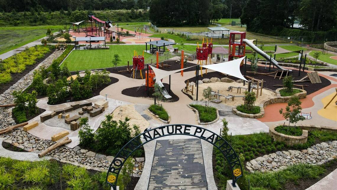 Boongaree Nature Play Park has been a drawcard for the area since it opened in January. Picture: Shoalhaven council.