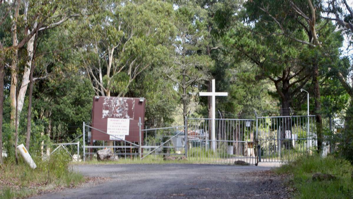 The 'Holy Grounds' of the Cambewarra cult are mostly abandoned now. Picture: Sylvia Liber
