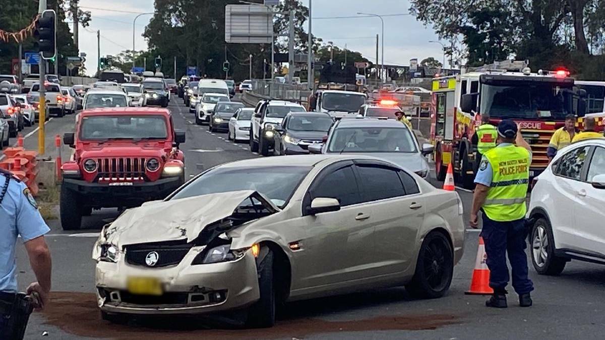 Traffic was held up at the Princes Highway and Bolong Road intersection for hours after the crash. Picture from file.