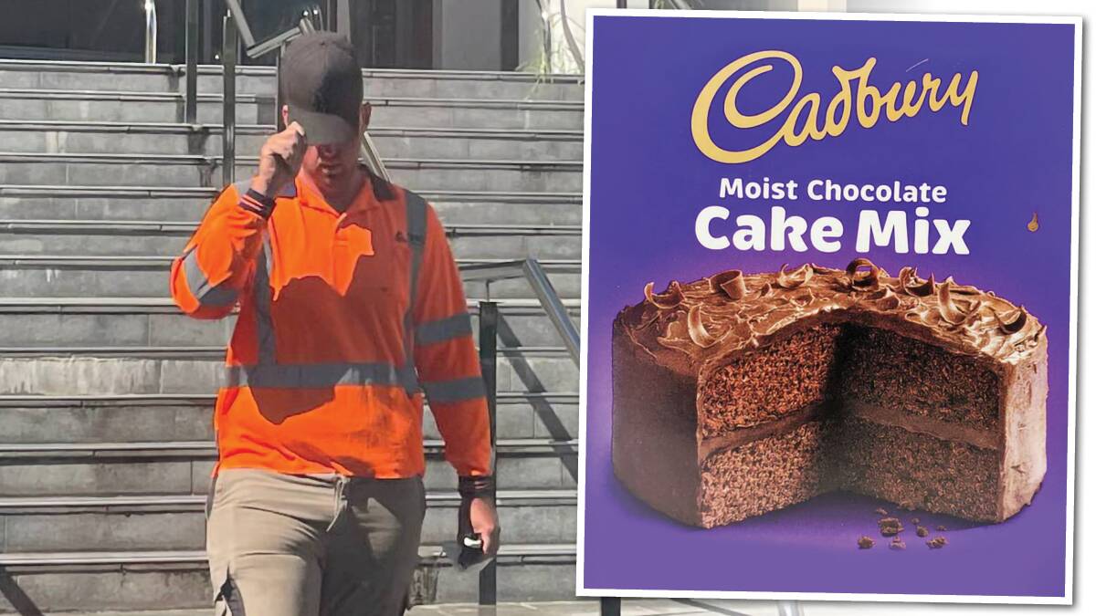 Danny Joel Nikolovski was sentenced for attempting to possess cocaine from Ireland - but all he recieved was five consignments containing moist chocolate cake mix. Background picture by ACM.