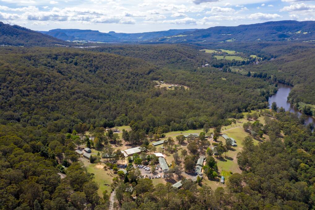 GLENGARRY CAMPUS: After isolating for two weeks and presenting negative COVID-19 test results, year nine students from Sydney's Scots College have travelled to their annual six-month outdoor education campus in the Kangaroo Valley. Image: supplied by Scots College.