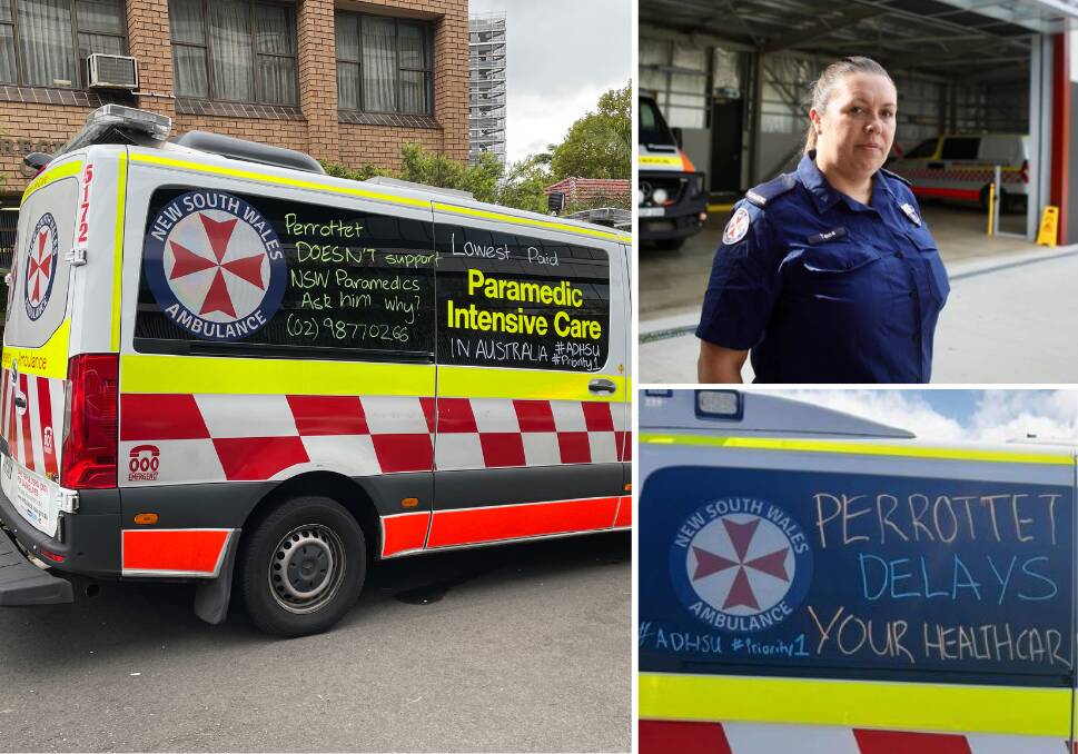 The dire working conditions behind Illawarra ambos 'aggressive' chalking action