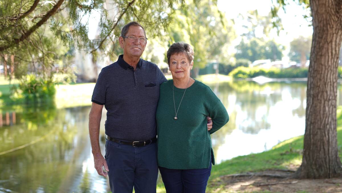 FIT AND HEALTHY: Deniliquin residents Terry and Pam Jones have praised Deniliquin Hospital's NSW Telestroke Service, which saw Mrs Jones make an excellent recovery after her stroke. Picture: SUPPLIED