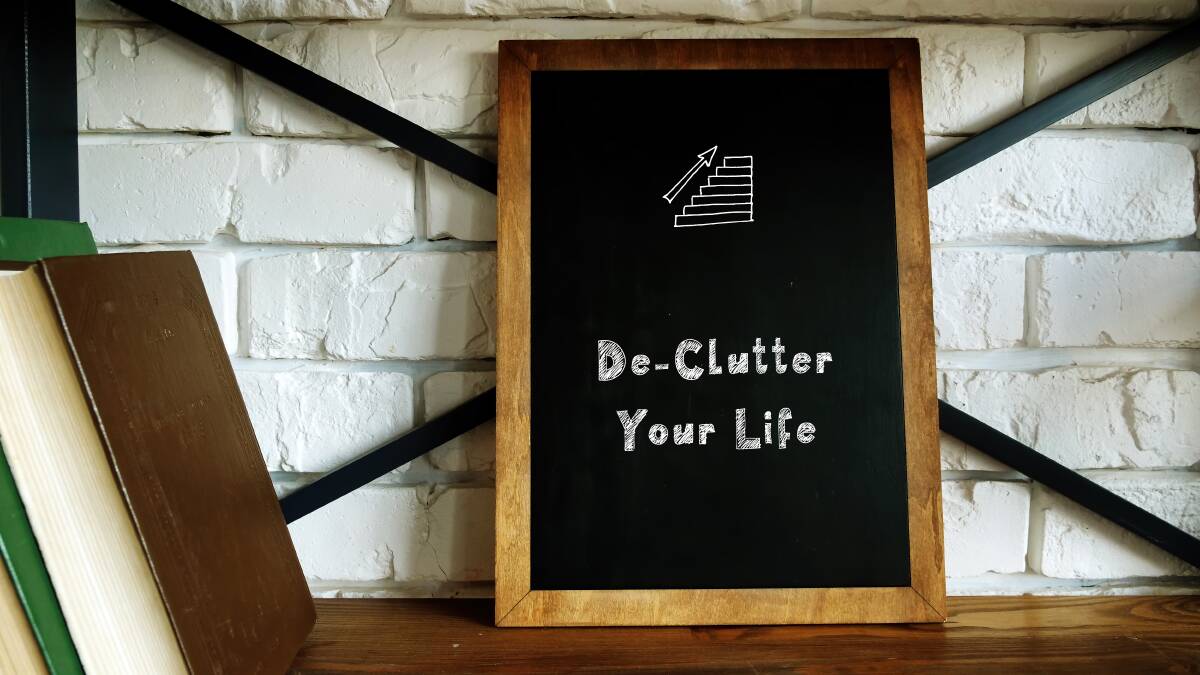After living in our home 24/7 in lockdown, now is the time to declutter.
