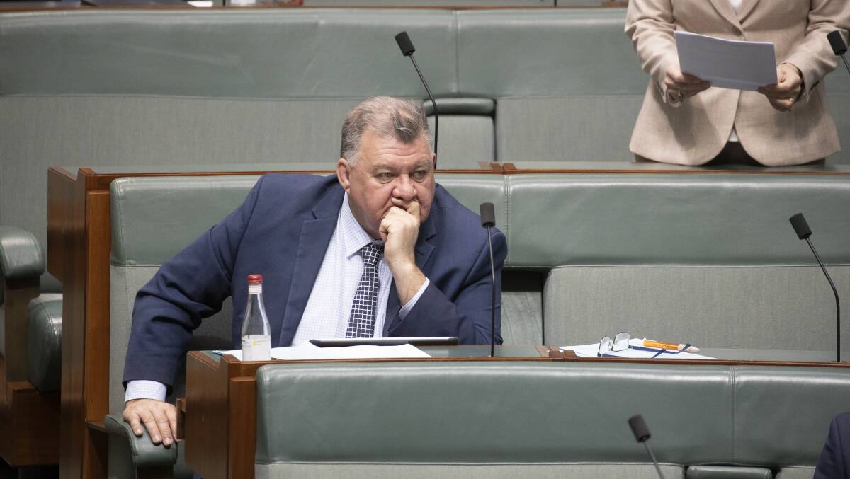Craig Kelly has defended signing a far-right extremist into Parliament. Picture: Sitthixay Ditthavong