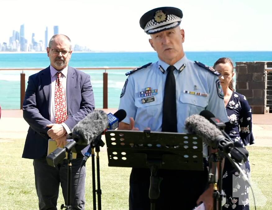 Queensland Police Deputy Commissioner Steve Gollschewski warned travellers to abide by the conditions of entry and quarantine rules or face the consequences. 