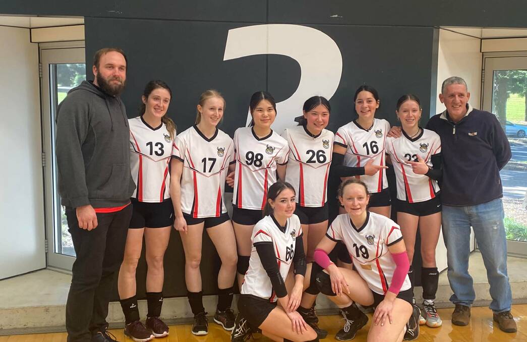 Illawarra Volleyball Division II Womens Team. Picture: Supplied. 